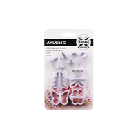 გამოსაცხობი ფორმა ARDESTO AR2308LP Elegance Biscuit Moulds 6 pcs, lilac