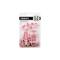 გამოსაცხობი ფორმა ARDESTO AR2308PP Elegance Biscuit Moulds 6 pcs, Pink