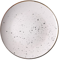თეფში Ardesto AR2926WGC Dinner plate Bagheria, 26 сm, Ceramics Bright White