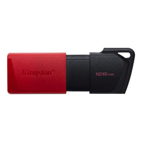 USB ფლეშ მეხსიერება Kingston DTXM/128GB, 128GB, USB 3.2, Red/Black.