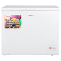 საყინულე Ardesto FRM-250MCH, A+, 250L, 41DB, Freezer, White