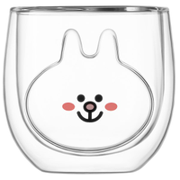 ჭიქების ნაკრები Ardesto AR2630AR Animals, 300Ml, 2Pcs, Cup Set, Transparent