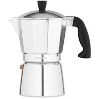 ყავის მადუღარა Ardesto AR0806AG Gemini Cremona, 0.24L, Coffee Maker, Stainless Steel