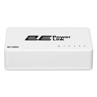 სვიჩი 2E 2E-SF105C, 5-Port, Switch, White