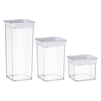 კონტეინერის ნაკრები Ardesto AR4103FT, 3Pcs, Food Storage Containers