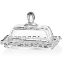 საკარაქე ARDESTO AR2602BD BUTTER DISH 14Х9CM, GLASS, TRANSPARENT
