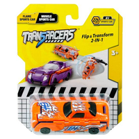 სათამაშო მანქანა TRANSRACERS EU463875B-01 2-IN-1 FLIP VEHICLE-SPORTS CAR