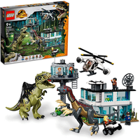 ლეგო LEGO JURASSIC WORLD GIGANOTOSAURUS & THERIZINOSAURUS ATTACK 24