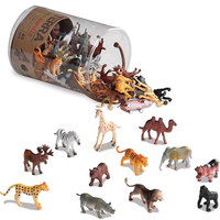 ველური სამყაროს სათამაშო ნაკრები TERRA WILD ANIMALS IN TUBE (AN6004Z)