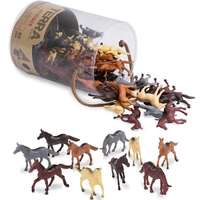 ცხენების სათამაშო ნაკრები TERRA HORSES IN TUBE (AN6038Z)