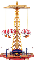 Mr. Christmas 90th Anniversary World's Fair Parachute Ride Heirloom, Gold 79816