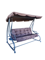 საქანელა სამ ადგილიანი გასაშლელი ყავისფერი YN8209BROWN