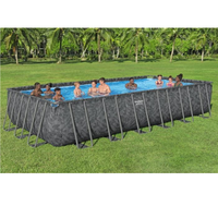 აუზი კარკასული / ასაწყობი (732*366*132) (561KG BESTWAY)